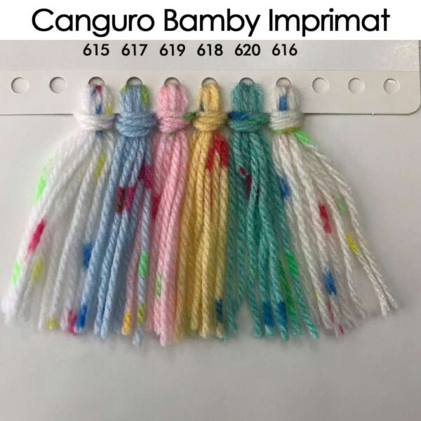 Canguro Bamby Imprimat fir de crosetat