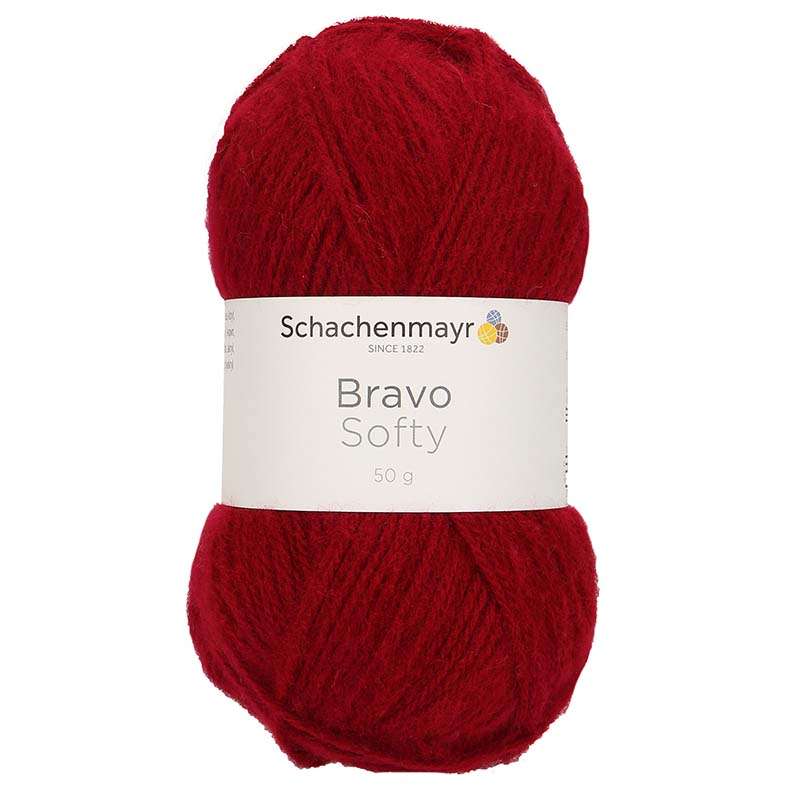 Bravo Softy 08222 Weinrot Schachenmayr Bravo Softy 8222 Weinrot
