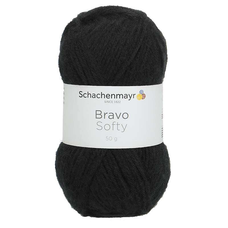 Bravo Softy 08226 Schwarz Schachenmayr Bravo Softy 8226 Schwarz
