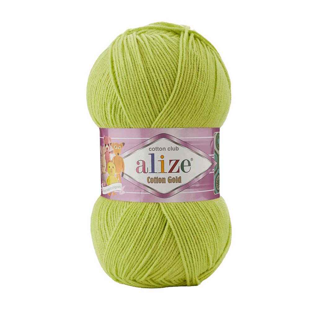 Alize Cotton Gold 129 Green Grape