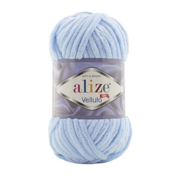 Alize Velluto 218 Baby Blue